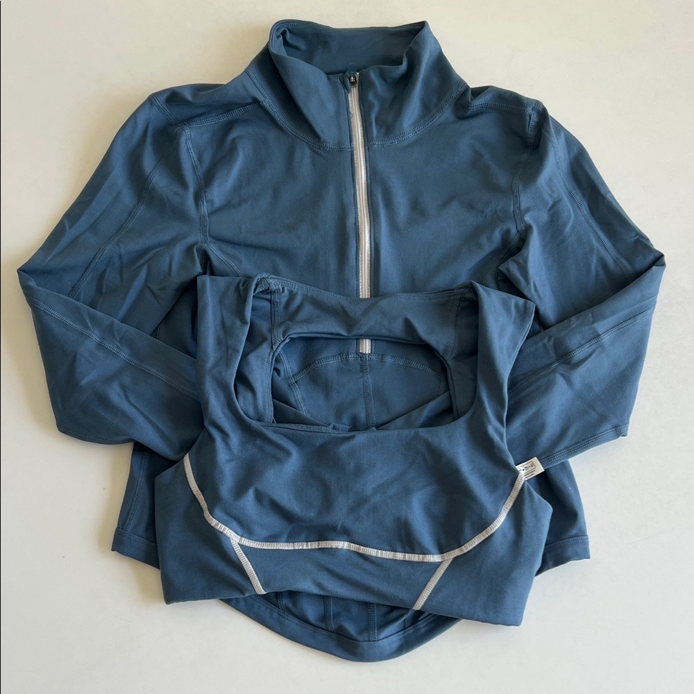 FP Movement by Free People Quarter-Zip Pullover and Sports Bra Set